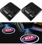 Logo stemma sotto portiera porta Coppia luci di proiettori led auto KIA