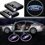 Logo stemma sotto portiera porta Coppia luci di proiettori led auto FORD