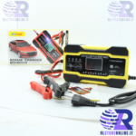 Caricabatterie per auto efficace universale 12V (10A) 24V (5A) dislay lcd 558A RLSTOREONLINE.IT