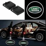 Logo stemma sotto portiera porta Coppia luci di proiettori led auto LAND ROVER